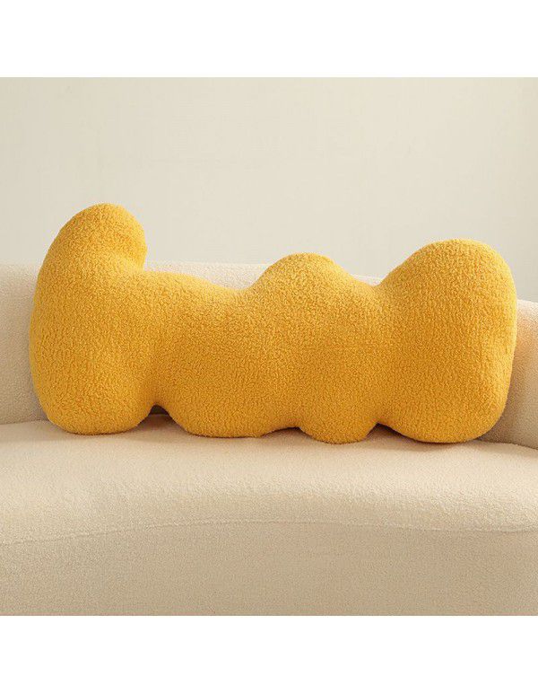 Simple ins Flower Throw Pillow Home Sofa Cushion Throw Pillow Model Room Soft Cushion Shaped Side Sleeping Pillow Wholesale