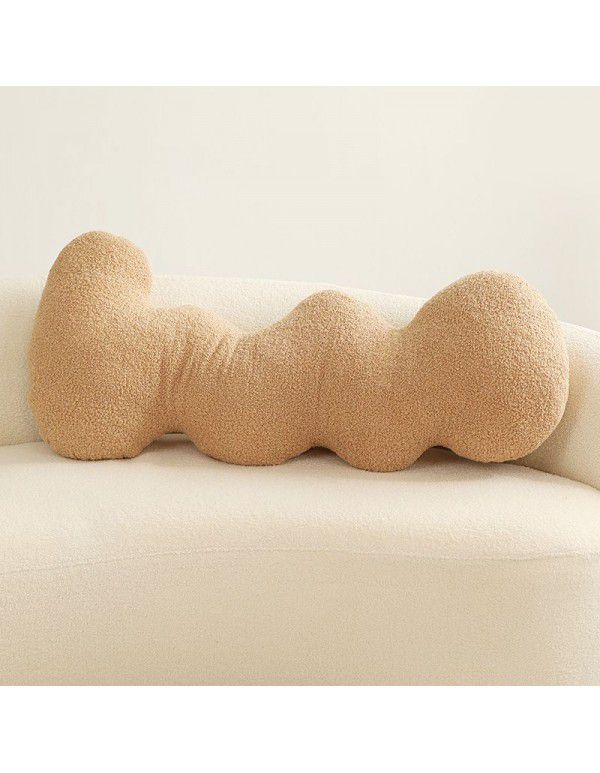 Simple ins Flower Throw Pillow Home Sofa Cushion Throw Pillow Model Room Soft Cushion Shaped Side Sleeping Pillow Wholesale