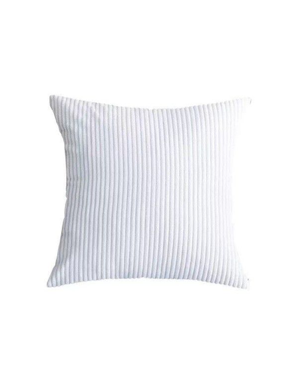 Corduroy pillowcase Amazon home nylon polyester plush strip cushion simple modern cushion cover directly supplied by the manufacturer