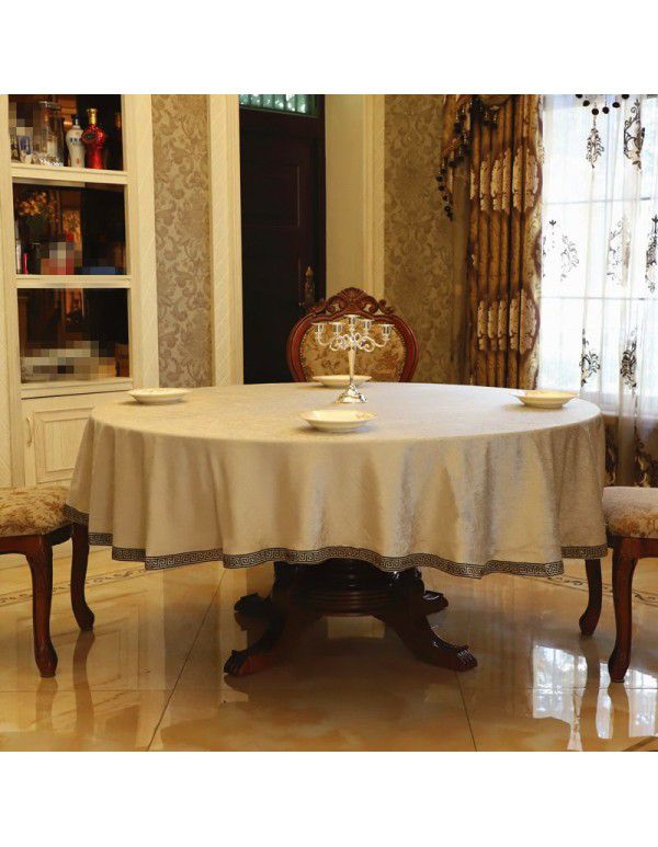 Luxurious Western Table Cloth Trimming Art New Chinese Simple European Rectangular Home Fabric Home Textile Home Decorative Dinner