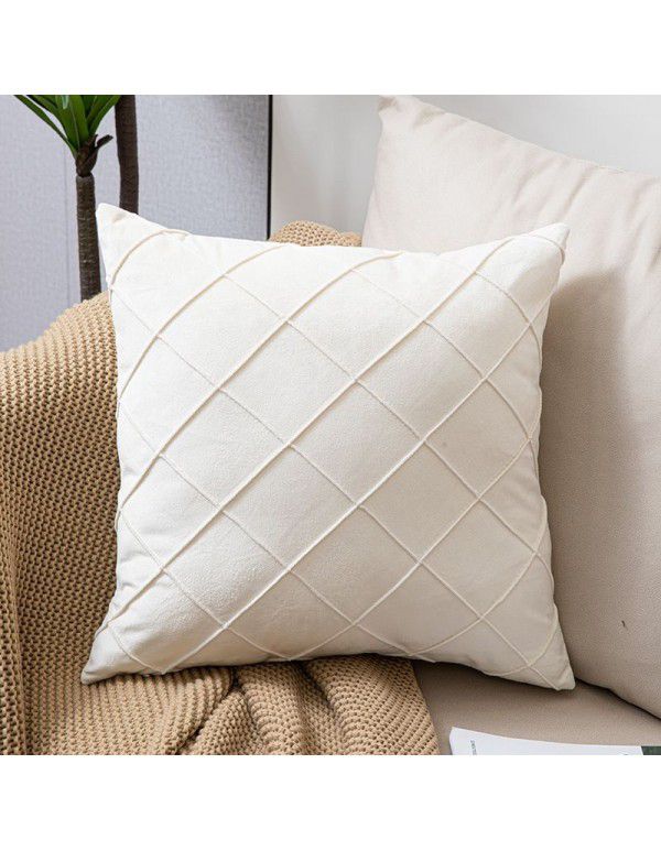 Sofa pillow Dutch velvet pillow Home sofa upholstery pillow case Cross border popular Amazon pillow ins