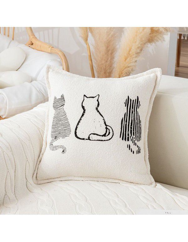 Wholesale of simple modern sofa, pillow, pillow, living room, window, office, waist cushion, one for distribution and retail