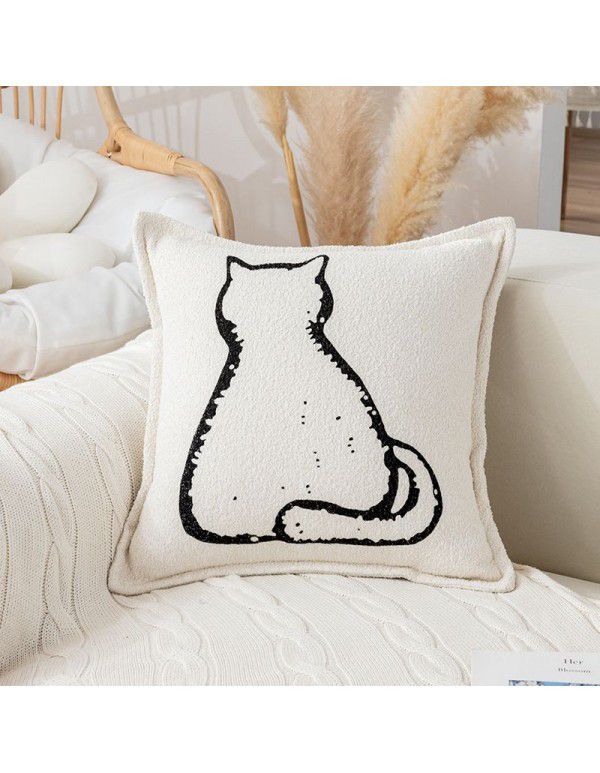 Wholesale of simple modern sofa, pillow, pillow, living room, window, office, waist cushion, one for distribution and retail