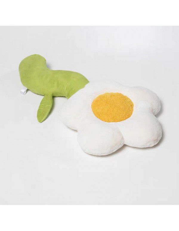 One big flower in stock, sun flower, long throw pillow, female sleep, clip leg flower sofa, waist pillow, cushion