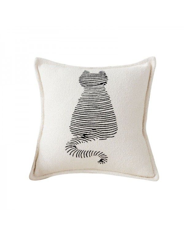 Wholesale of simple modern sofa, pillow, pillow, living room, window, office, waist cushion, one for distribution and retail