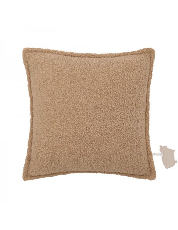 Lamb Plush Throw Pillow ins Living Room Autumn and Winter ins Wind Throw Pillow Sofa Living Room Cushion Float Window Headrest Pillow Case