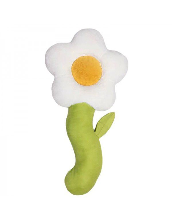 One big flower in stock, sun flower, long throw pillow, female sleep, clip leg flower sofa, waist pillow, cushion