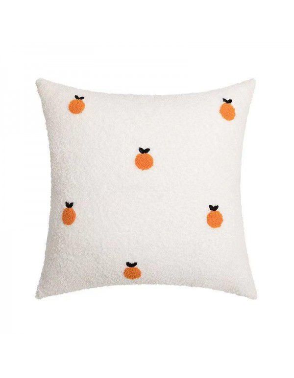 Nordic luxury ins retro chessboard style pillow, thousand bird style pillow case, sofa, living room, model room, bedside pillow