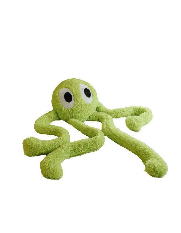 Cute long legged octopus pillow plush toys for girls to accompany sleeping in bed pillow cute family home decoration manufacturers wholesale