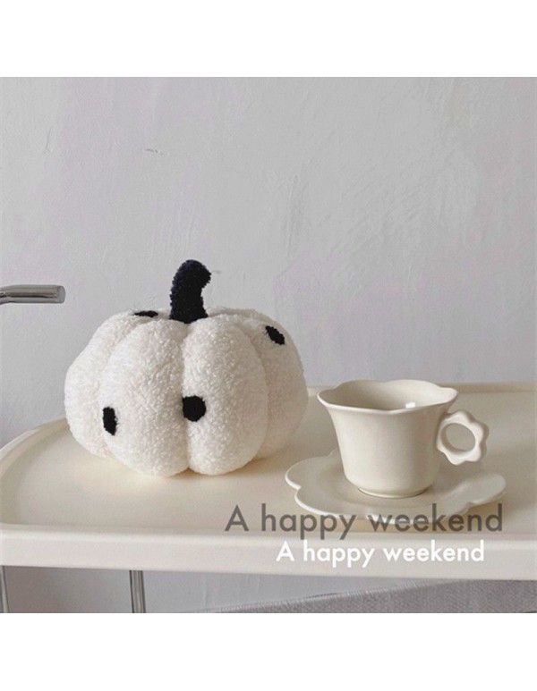 Ins Nordic luxury style Podot pumpkin pillow sofa cushion plush pumpkin doll home soft decoration
