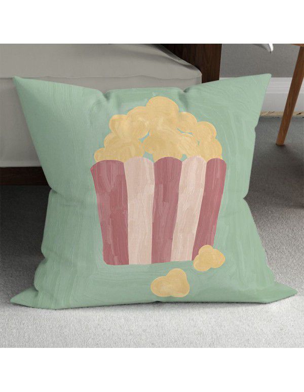 Sunflower retracts and inserts vase ins style optimized decorative pillow Nordic small fresh sofa bed backrest pillow