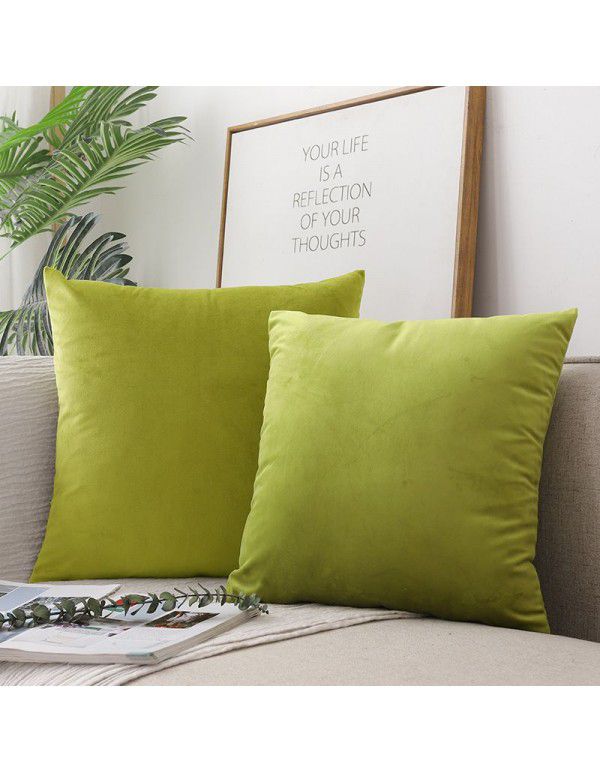 Cross border ins Nordic Throw Pillow Square Cushion Sofa Throw Pillow Rectangle Backrest Cushion Velvet Throw Pillow Case