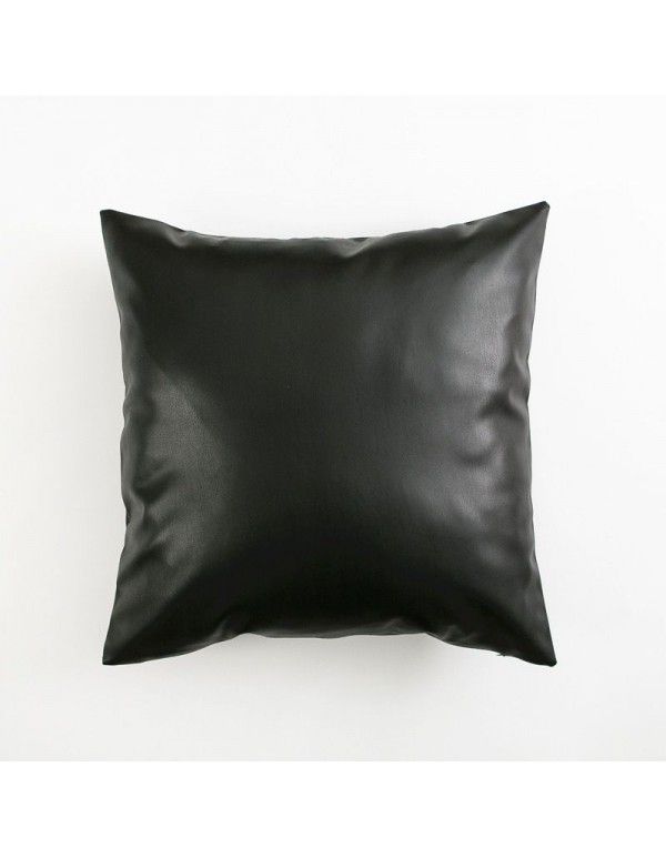 Black and white chessboard pattern pillowcase Nordic ins style line sofa pillow sitting room bedside cushion senior sense of luxury