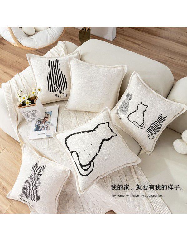 Wholesale of simple modern sofa, pillow, pillow, living room, window, office, waist cushion, one for distribution and retail