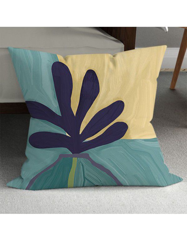 Sunflower retracts and inserts vase ins style optimized decorative pillow Nordic small fresh sofa bed backrest pillow