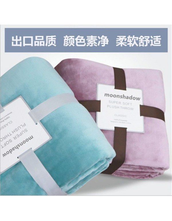 Cross border blanket flannel sales gift blanket air conditioning blanket nap blanket thickened coral blanket blanket blanket blanket wholesale