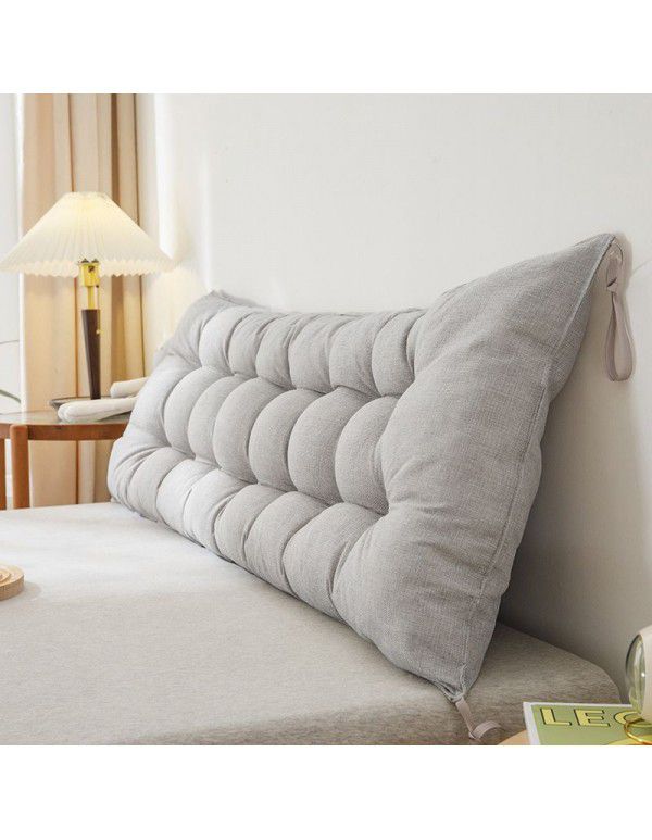 Rocker cushion, bedside cushion, student dormitory, bedroom, waist backrest, waterproof large backrest, sofa, waist protector, bed pillow