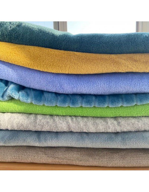 Four seasons blanket thickened plush coral blanket midnight nap air conditioning blanket large size one for distribution wholesale one for distribution