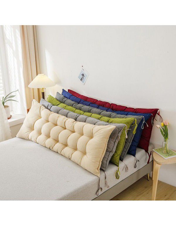 Rocker cushion, bedside cushion, student dormitory, bedroom, waist backrest, waterproof large backrest, sofa, waist protector, bed pillow