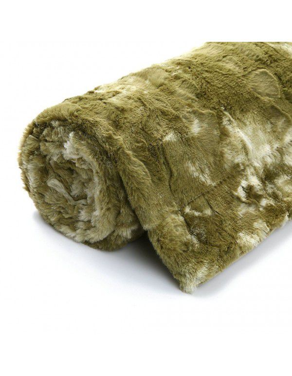 Cross border blanket PV velvet blanket Long wool crystal blanket Foreign trade shawl blanket Amazon