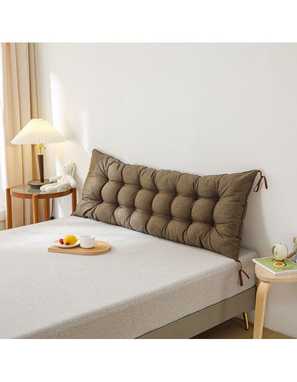 Rocker cushion, bedside cushion, student dormitory, bedroom, waist backrest, waterproof large backrest, sofa, waist protector, bed pillow