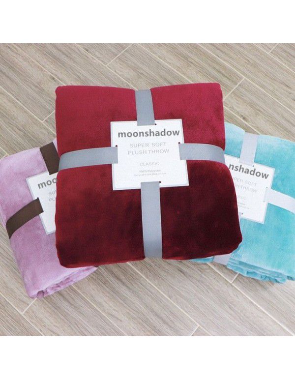 Cross border blanket flannel sales gift blanket air conditioning blanket nap blanket thickened coral blanket blanket blanket blanket wholesale