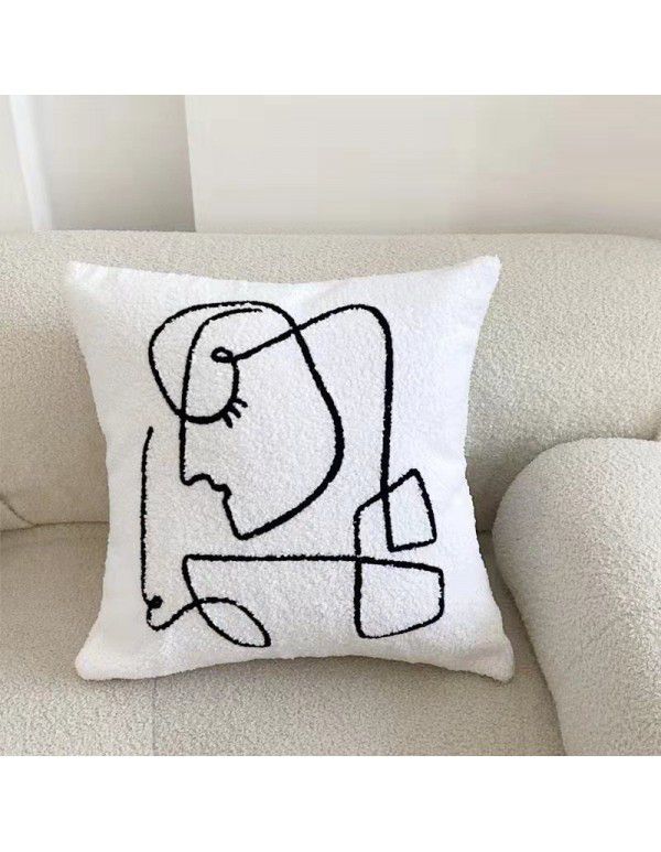 Best Home Decoration Products Combination Series Throw Pillow Shaped Geometric Backrest Sofa Headrest Cushion