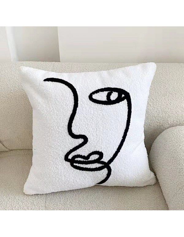 Best Home Decoration Products Combination Series Throw Pillow Shaped Geometric Backrest Sofa Headrest Cushion