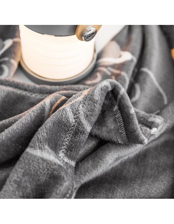 Blanket Summer Thin Farley Double Blanket Office Single Nap Blanket Bedroom Warm Sheet Gift Blanket