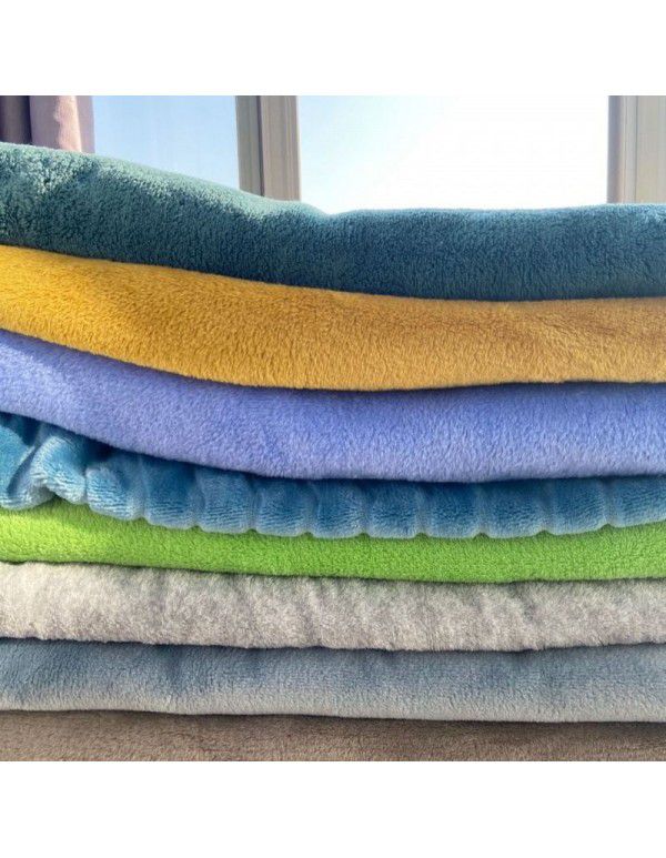 Four seasons blanket thickened plush coral blanket midnight nap air conditioning blanket large size one for distribution wholesale one for distribution