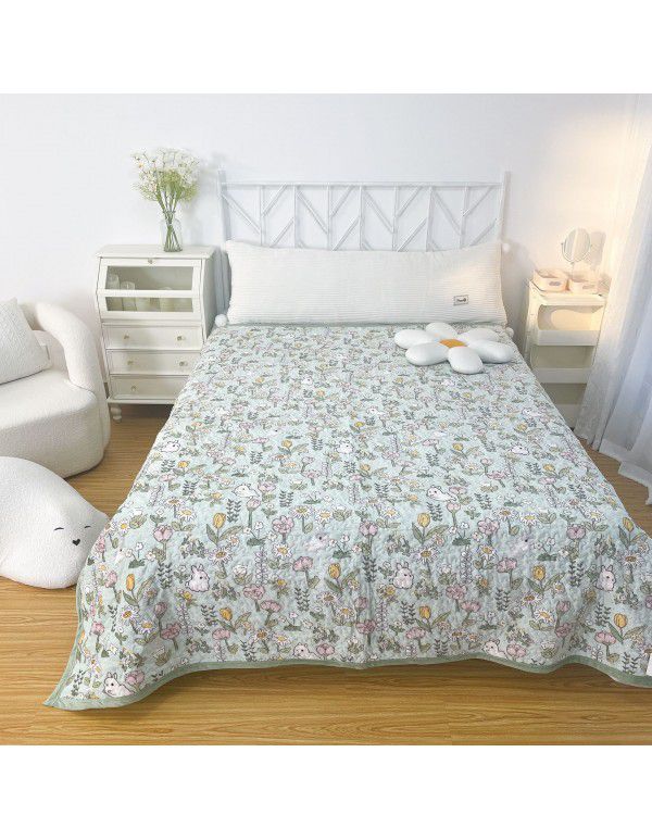 Winter Teddy plush thickened milk wool blanket bedding straight edge milk wool thickened bed blanket