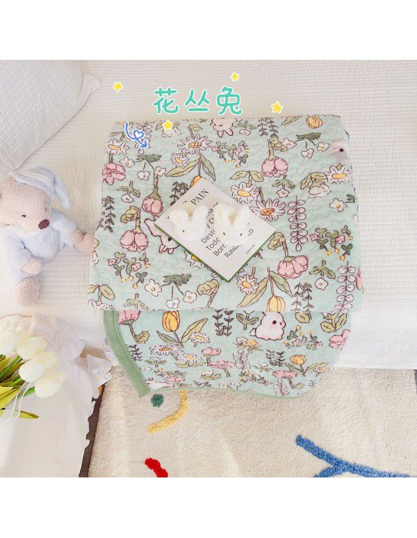 Winter Teddy plush thickened milk wool blanket bedding straight edge milk wool thickened bed blanket