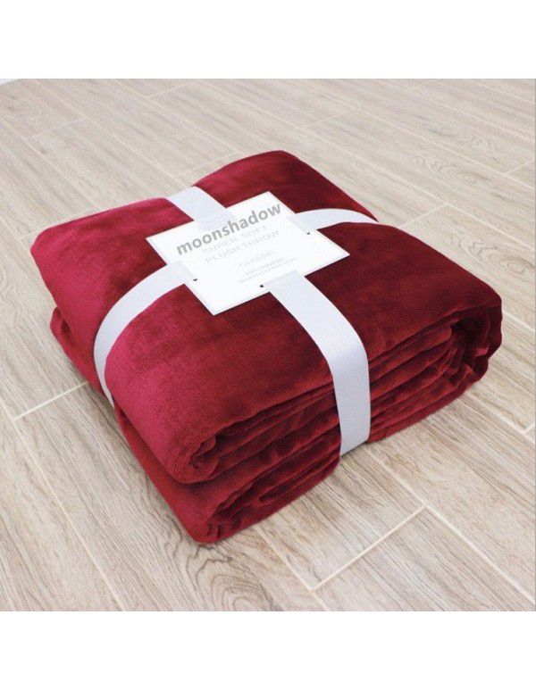 Cross border blanket flannel sales gift blanket air conditioning blanket nap blanket thickened coral blanket blanket blanket blanket wholesale