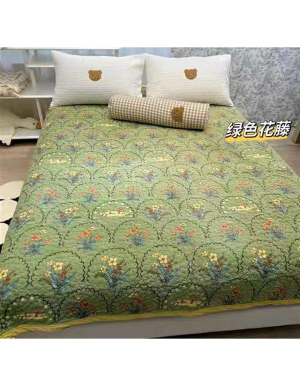 Winter Teddy plush thickened milk wool blanket bedding straight edge milk wool thickened bed blanket