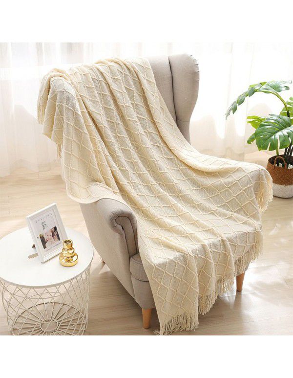 Bright red wedding bed blanket Wedding wedding bed blanket Thread blanket Wedding bed blanket Daily blanket Sofa blanket