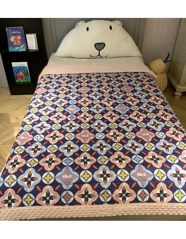 Goose Korean bean blanket winter adult single blanket spring autumn winter quilt cotton soybean fiber winter quilt