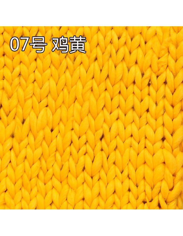 Cross border supply Thumb coarse wool blanket blanket blanket wool hand woven Iceland blanket acrylic blanket wholesale
