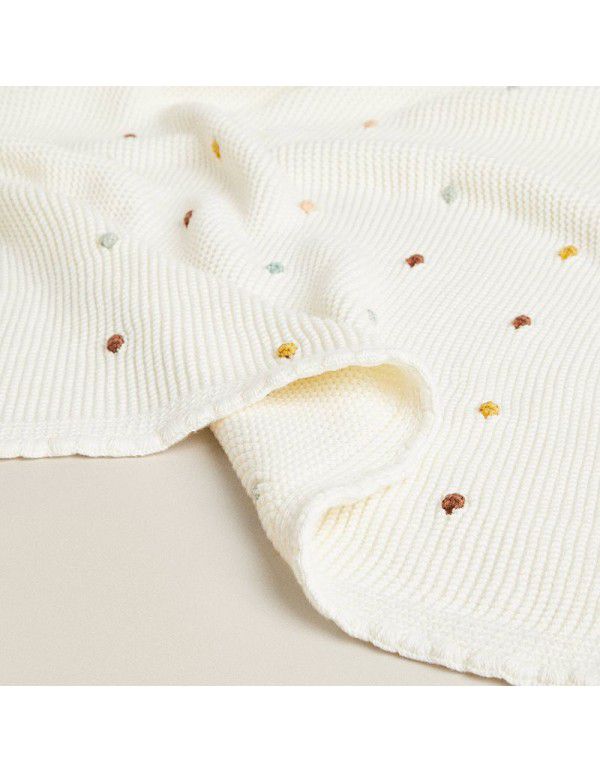 Nordic Z home simple multi-color office nap sofa blanket blanket thread blanket Korean air conditioner knitted blanket