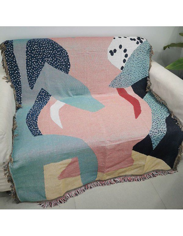Modern simple style home sofa cloth Sicilian pattern sofa thread carpet manufacturer wholesale supply