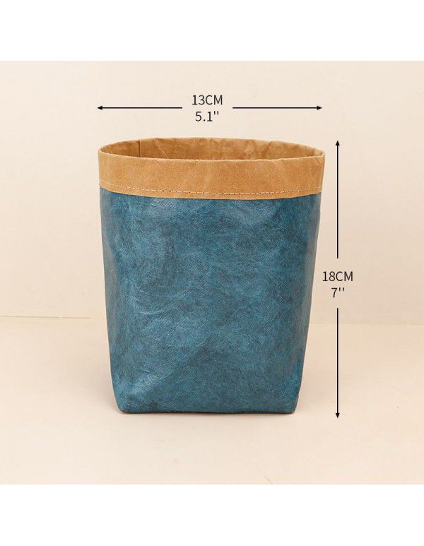 Penholder Female Creative Fashion Korean Small Fresh Storage Box Desktop Decoration Simple Office Penholder Nordic ins