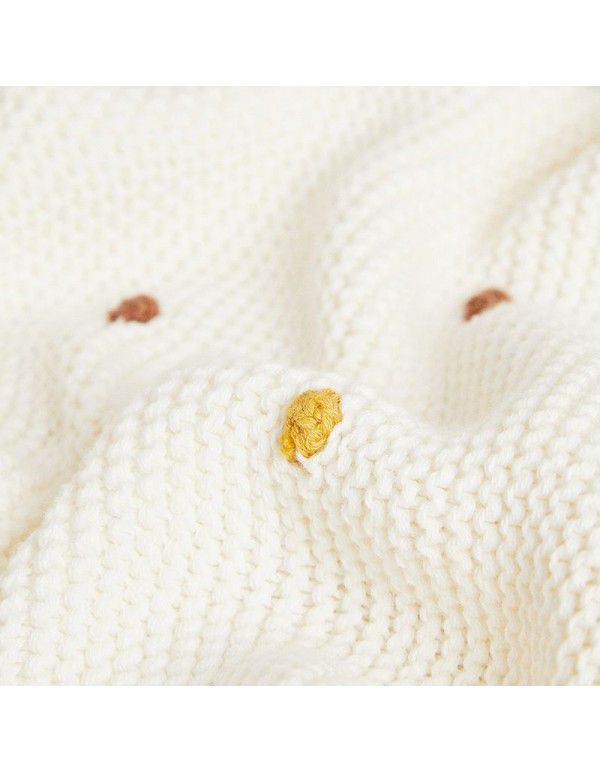 Nordic Z home simple multi-color office nap sofa blanket blanket thread blanket Korean air conditioner knitted blanket