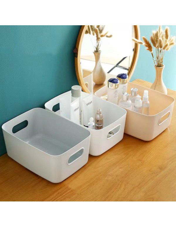 Desktop storage box Cosmetics sundries storage and sorting box Japanese household kitchen storage box Snack storage basket