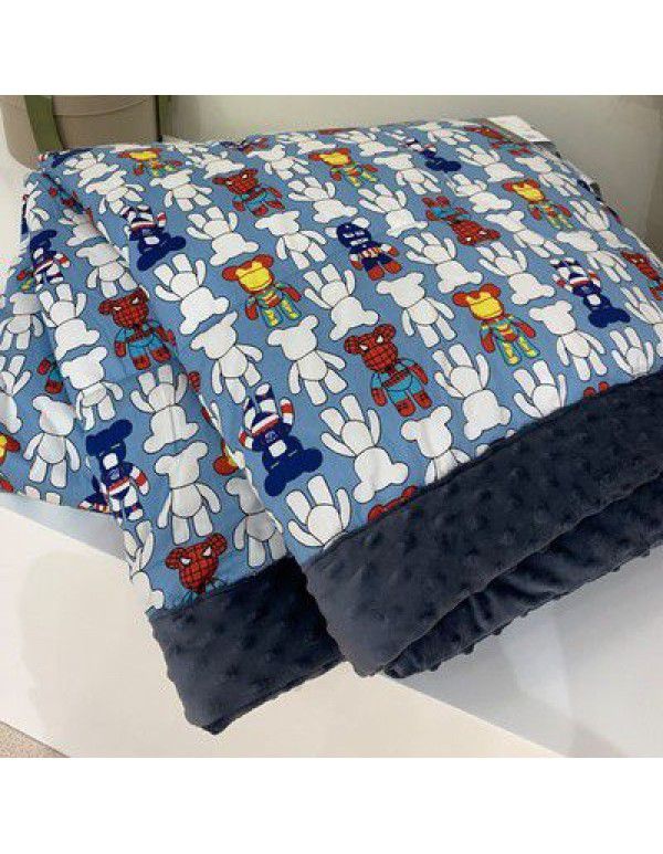 Goose Korean bean blanket winter adult single blanket spring autumn winter quilt cotton soybean fiber winter quilt