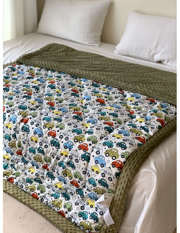 Goose Korean bean blanket winter adult single blanket spring autumn winter quilt cotton soybean fiber winter quilt