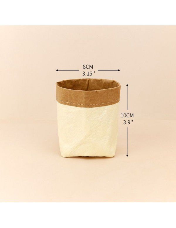 Penholder Female Creative Fashion Korean Small Fresh Storage Box Desktop Decoration Simple Office Penholder Nordic ins