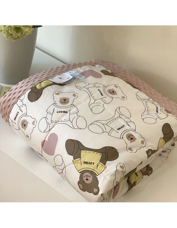 Goose Korean bean blanket winter adult single blanket spring autumn winter quilt cotton soybean fiber winter quilt