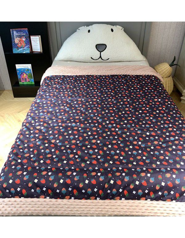 Goose Korean bean blanket winter adult single blanket spring autumn winter quilt cotton soybean fiber winter quilt