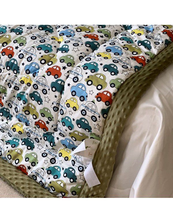Goose Korean bean blanket winter adult single blanket spring autumn winter quilt cotton soybean fiber winter quilt