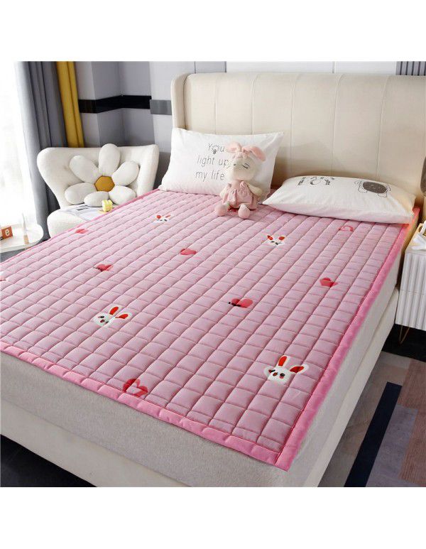 Winter plush milk wool bed blanket thickened sheets blanket warm mattress mattress mattress
