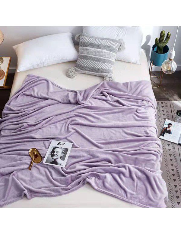 Blankets, various specifications, four seasons, blankets, bed sheets, mattress, single air conditioner, afternoon nap, leisure blanket, sofa, quilt, flannel
